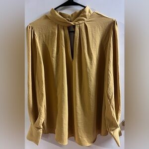 Ophelia & Co. Gold Relaxed Blouse